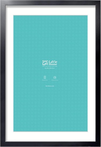 24x36 picture frame black - 24x36,
