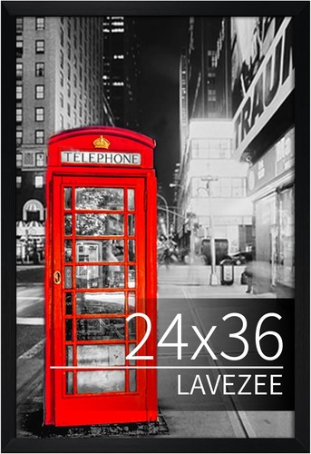24x36 poster frame black - frame,
