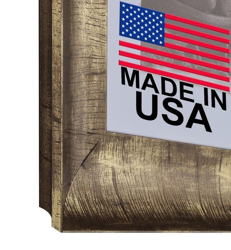 Gold picture frame 11x14 - picture,